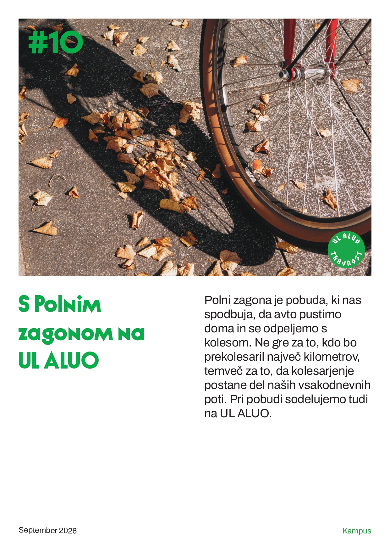 Trajnostni novičnik #10